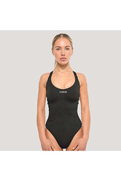 GymBeam Bodysuit de damă Flow, negru, XS