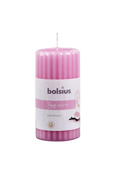 Bolsius Set 2 x Lumanare Stalp 120 x 58 mm Bolsius, Magnolie