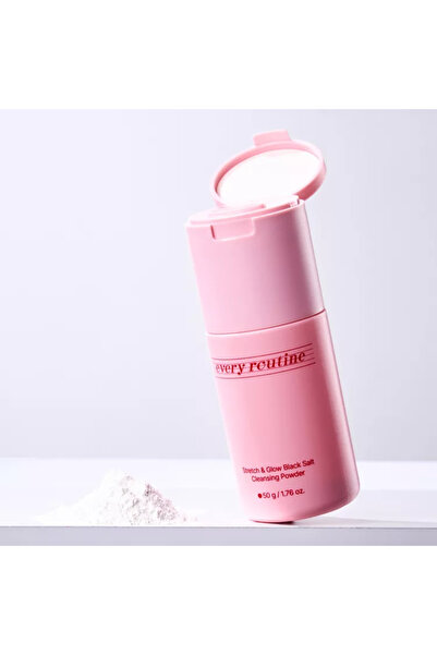 EVERY ROUTINE STRETCH & GLOW BLACK SALT CLEANSING POWDER, 50 g