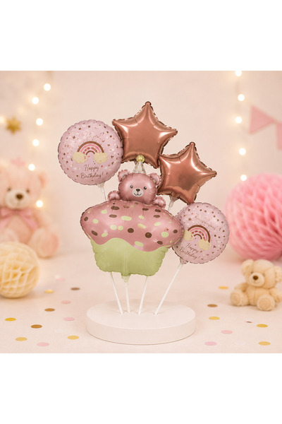 Cansüs Can Süs Happy Bırthday Konsept Folyo Balon
