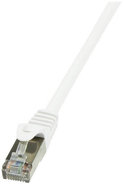 LogiLink Cablu patch CP2091S F/UTP, CAT6, 10m, Alb