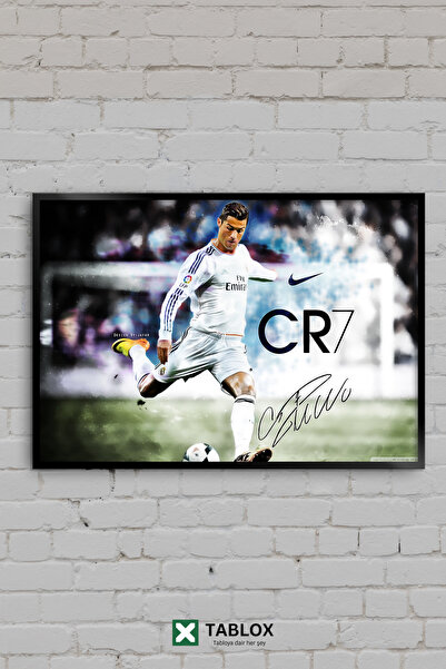 TABLOX Cristiano Ronaldo CR7 Real Madrid Fotbal Lovitură de la distanță Tablo...