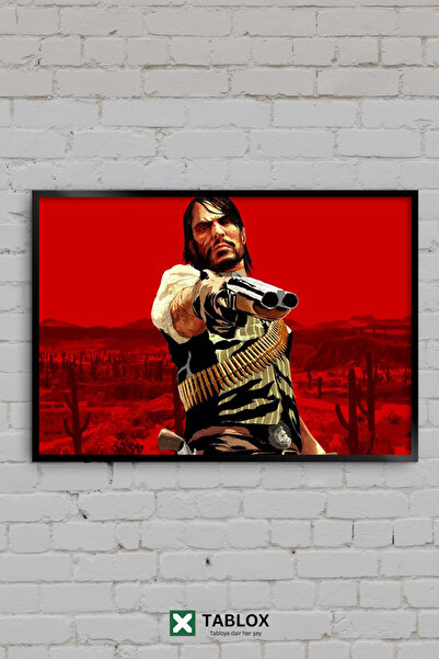 TABLOX Red Dead Redemption John Marston Wild West Game Διακοσμητικός πίνακας ...