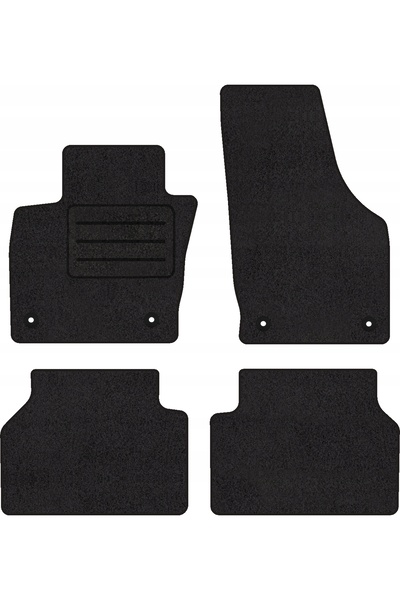 NO BRAND ECOLUX Covorașe auto din catifea pentru AUDI Q3 I 8U (2011 - 2018) S...
