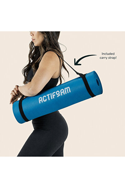 Actifoam Kalın Pilates,Fitness, Egzersiz Matı 15 mm, Kalın Ve Konforlu