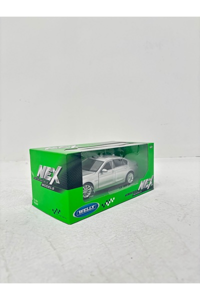 BMW 535i Model Araba 1:24 Metal - Gümüş Gri