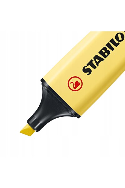 Stabilo Evidențiator Boss 2-5mm GALBEN PASTEL x 10 BUCĂȚI