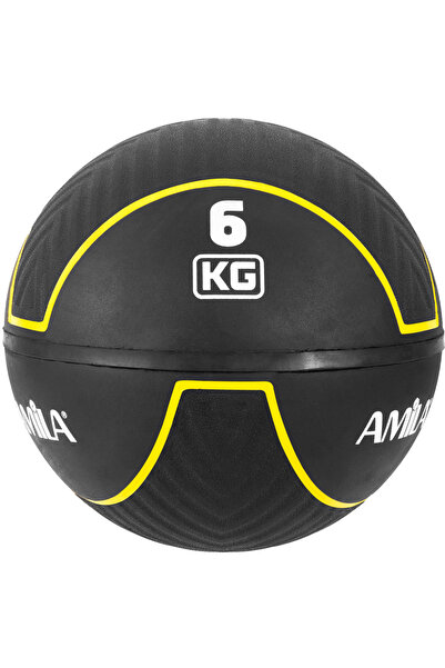 Amila Μπάλα Medicine Ball HQ Rubber 6Kg