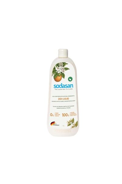 Generic Brand Sodasan 100% Natural Dish Balm Orange And Hazel 1L – Certified ...