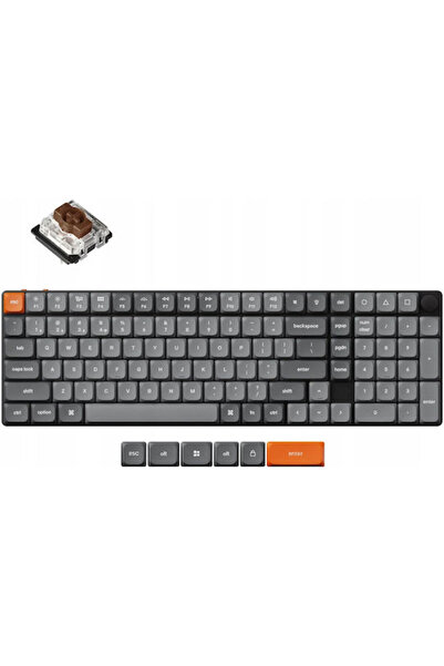Keychron K17M-H3 Max QMK K17M-H3 Ασύρματο Μηχανικό Πληκτρολόγιο Gaming 96% με...