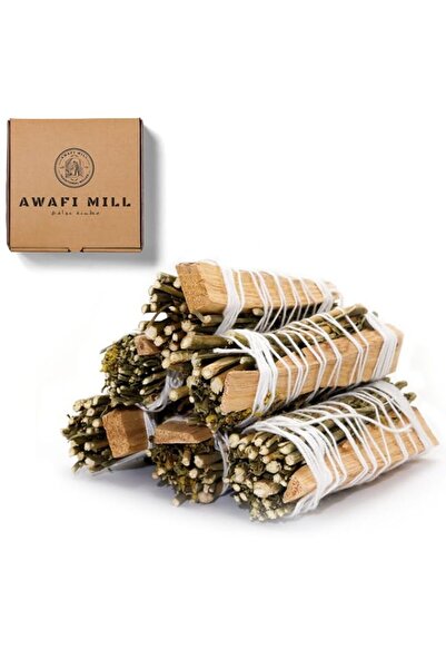 Generic Brand AWAFI MILL Palo Santo & Wild Rue Smudge Stick | Hand-Tied Aroma...