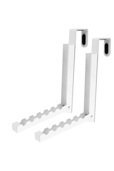 Generic BIGTHREE 2-Pack Folding Door Hanger, Foldable Door Clothes Drying Rac...
