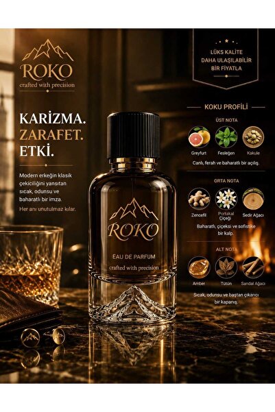 ROKO PARFÜM RA006 50 ml Erkek Parfüm