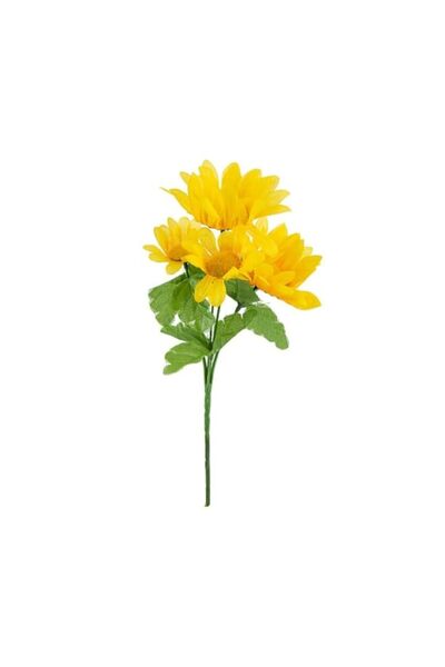 Generic Brand DAISO Artificial Sunflower Bush - Yellow