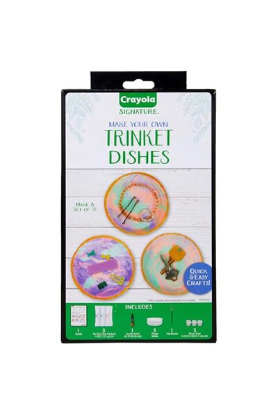 Generic Crayola DIY Trinket Tray, Versatile Catchall Dish, Unique Gifts for M...