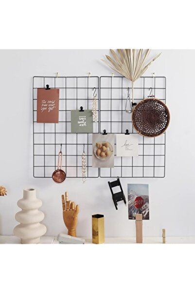 Generic Brand Wall Grid Panel for Photo Display,Wall Storage Organizer,5 Meta...