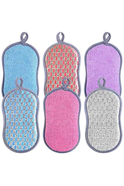 Generic HASTHIP® 6 Pack Kitchen Sponges, Non-Scratch Microfiber Dish Sponges,...