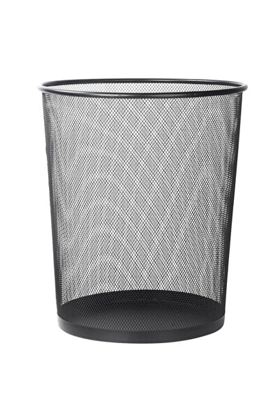 Generic ZALCOON Metal Mesh Trash Can 10L – Round Wastebasket for Office, Home...