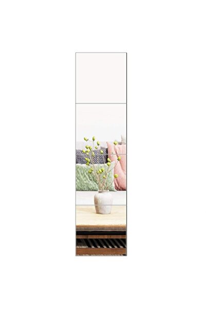 Generic Ruomeng Full Length Mirror Tiles - 12 Inch x 4Pcs Frameless Wall Mirr...