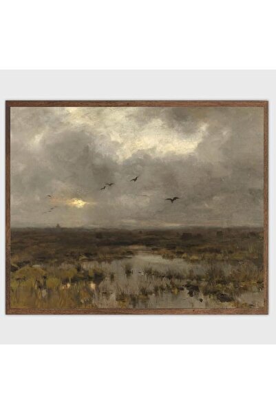 Generic Nature Landscape Prints Wall Art Vintage Landscape Art Prints Moody L...