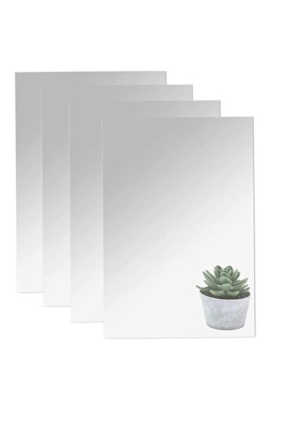 Generic Brand 16"x12" Acrylic Mirror Sheet, Flexible Non Glass Body Mirror Ti...