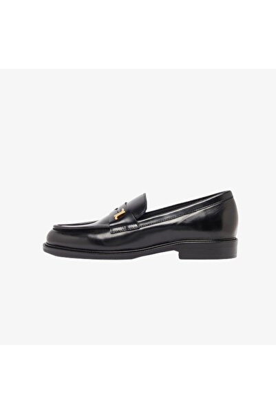 MARTIN MARGIELA MM6 MM6 Maison Margiela Tabi Calfskin Casual Shoes Black