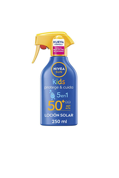 NIVEA SOARELE PROTEJEAZĂ COPIII &amp;   CARES loțiune spray de protecție sola...