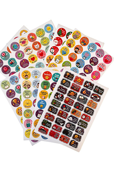 heptex Öğrenci Motivasyon Stickerları