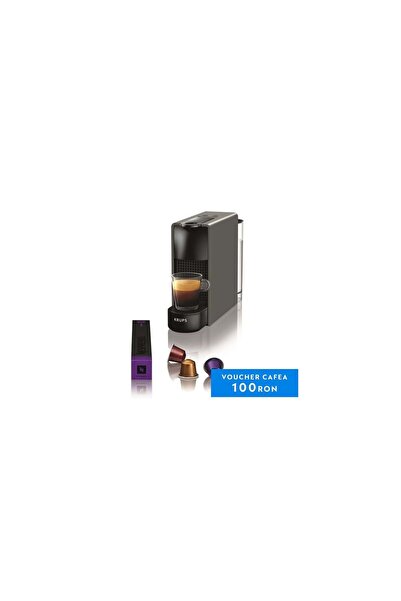 Krups Aparat de cafea espresso cu capsule Nespresso Essenza Mini by XN110B10,...