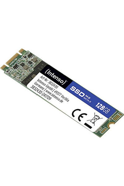 Intenso Κορυφαίο SSD 128GB Τύπου M.2 με σύνδεση SATA III 3832430