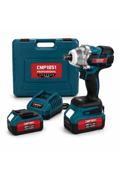 Campion Masina de insurubat Cheie cu impact 48V 10Ah , cu 2 acumulatori si ac...