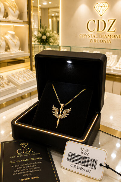 Crystal Diamond Zirconia AAA kalite , Işıklı kutuda 0.06 karat Mikail meleği ...