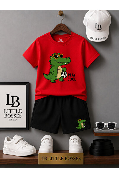 LB little bosses Summer Shorts T-Shirt Unisex (Bulk Ejder)
