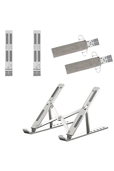 Generic TWOW 2x Laptop Stand for Desk, Adjustable Laptop Riser ABS+Foldable P...