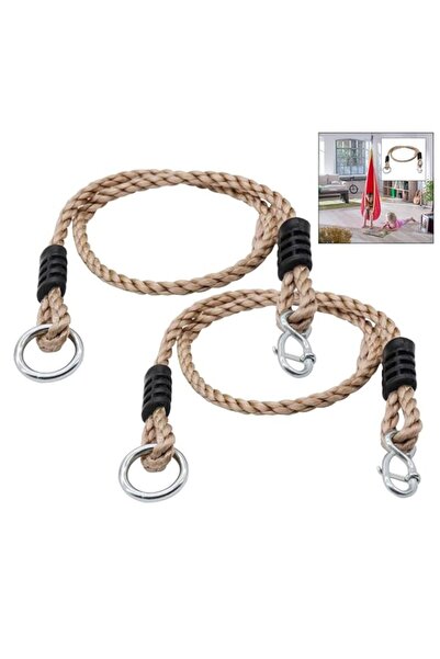 Generic 2-Pack Outdoor Swing Rope - Heavy Duty Adjustable Nylon, Supports up ...