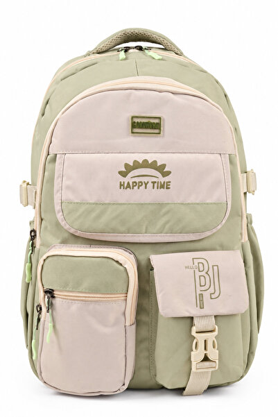 WANDER BAG 7340 Korean Style Multi-Compartment, Large Internal Volume, Water ...