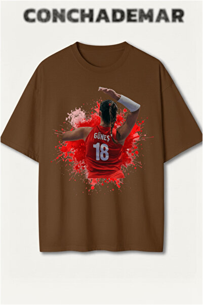 Vordevia Sultans of the Net Printed Premium Oversize Cotton T-Shirt