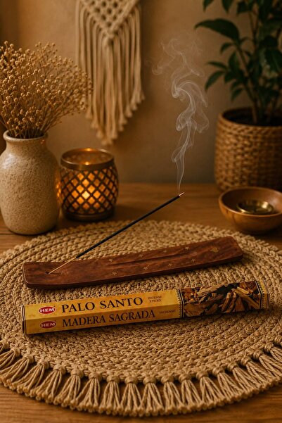 Palo Santo Tütsü - Palo Santo Kokulu 20 Stick Çubuk Tütsü - Aromatik Ortam Kokusu