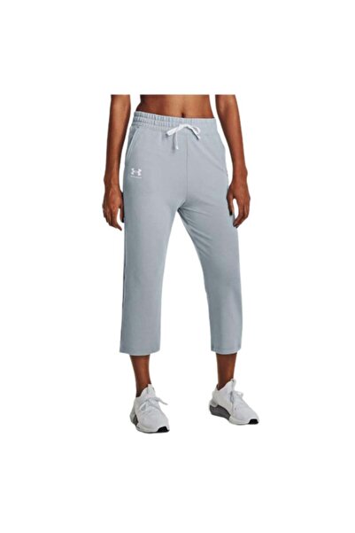 Under Armour Ua Rival Terry Flare Crop 1377000-465 Mavi Eşofman Altı