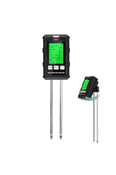 Generic Angju Soil Moisture Meter, 6-in-1 Digital Moisture Meter, With pH Sun...