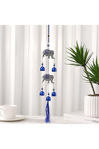 Generic HASTHIP® Elephant Wind Chimes for Balcony - Crystal Hanging Decoratio...