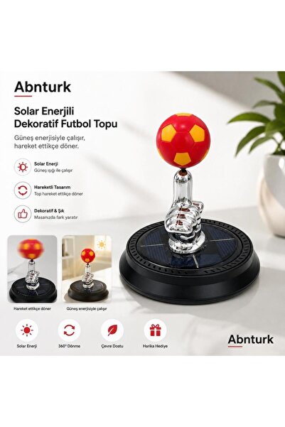 abnturk Güneş Enerjisi İle Çalışan GS Futbol Taraftar Renkli Oto Kokusu-Araç ...
