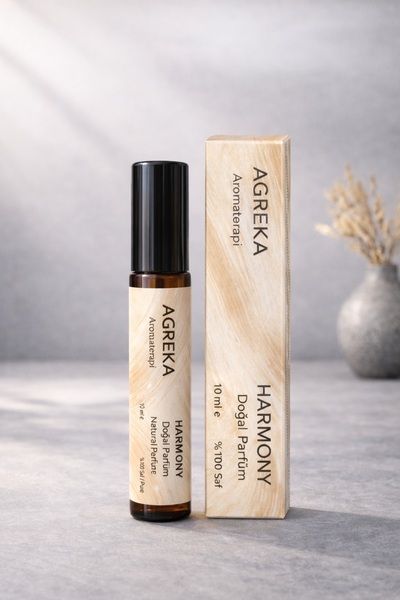 Harmony Doğal Parfüm 10 ml – %100 Doğal Uçucu Yağlarla Aromaterapi Roll-On Parfüm