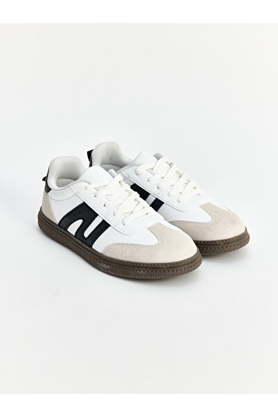 LC Waikiki Lcw Steps White Suede Look Girls' Sports Shoes