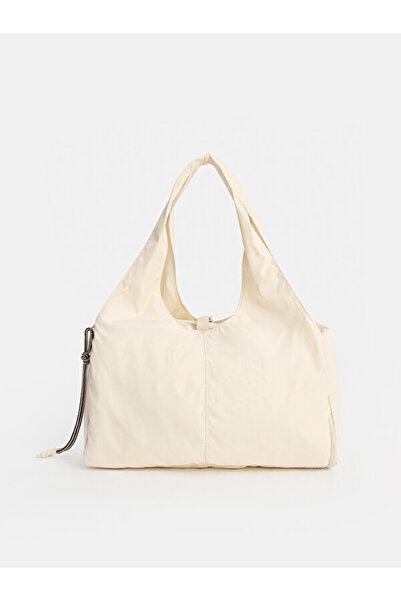 LC Waikiki Rmz Gi̇yi̇m Farkiyla Drawstring Detailed Women's Shoulder Bag