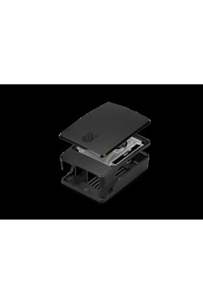 Raspberry Pi 5 Lisanslı Muhafaza Kutusu Siyah Renk