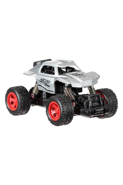 OEM Camion off-road argintiu pentru băieți - Anvelope mari și amortizoare, 11...