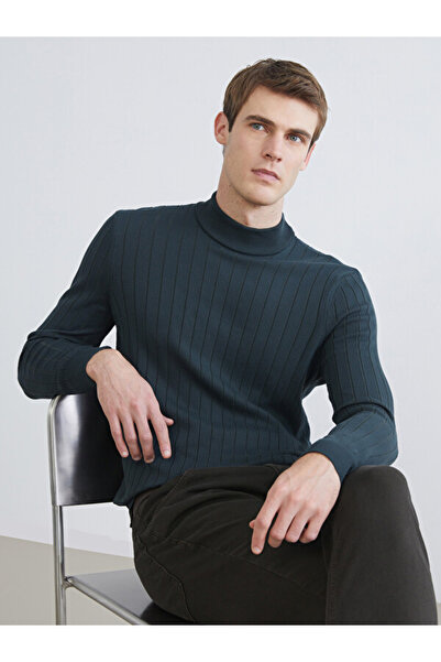 LC Waikiki I Half Fisherman Roba Collar Men's Knitwear Sweater from Freezen S...