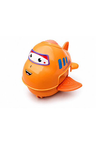 Baby Planet Cartoon Airplane Toy for Kids Push & Go Mechanical Airplane Toy -...