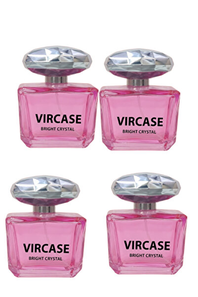 VIRCASE 4 Pieces Bright Crystal Perfume 90ML